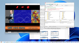 Q60 graphics mode running in a window